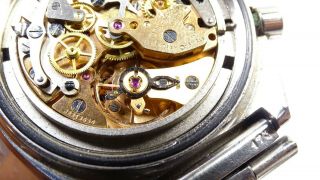 Vintage OMEGA Speedmaster Mark II 17 Jewel Mens CHRONOGRAPH Wrist Watch read 861 11
