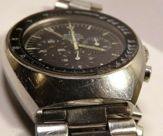 Vintage OMEGA Speedmaster Mark II 17 Jewel Mens CHRONOGRAPH Wrist Watch read 861 3