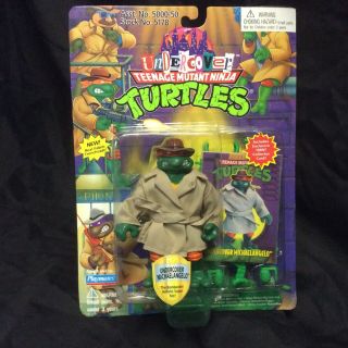 Undercover Michaelangelo Tmnt Rare Action Figure Mutant Ninja Turtles Moc