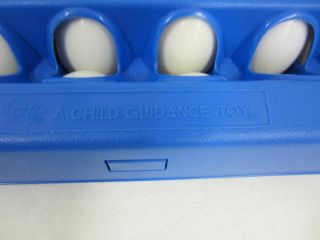 Vintage Child Guidance One Dozen Eggs COUNT ' EM Counting Eggs 1 through 12 2