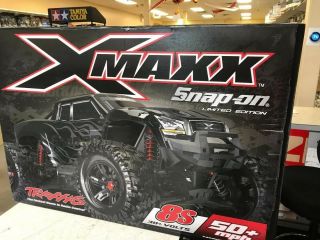Rare Traxxas Xmaxx X - Maxx Snap On Limited Edition Black 8s Brushless 1/5 Scale