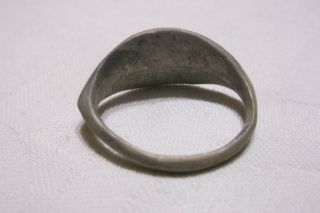 Ancient Silver Roman Legionary Ring,  Legio XI - CLAUDIA Pia Fidelis 3