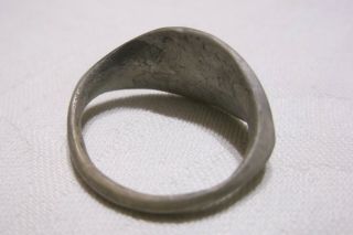 Ancient Silver Roman Legionary Ring,  Legio XI - CLAUDIA Pia Fidelis 5