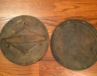 VTG LARGE 1851 1951 ILLINOIS CENTRAL RAILROAD BRONZE PLAQUES KILENYI SCULPTURE 6