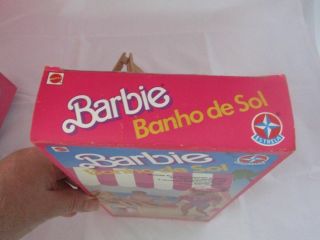 BARBIE ESTRELA BANHO DEL SOL DOLL MODEL 10.  50.  42 NEVER REMOVED FROM PACKAGING MI 7