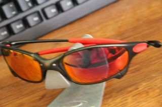 Oakley,  CUSTOM JULIET CARBON,  RUBY RED 