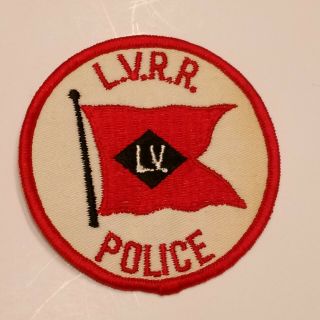 AUTHENTIC LEHIGH VALLEY RAILROAD.  POLICE BADGE & PATCH VINTAGE COLLECTIBLES 5