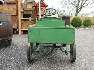 1920 ' s Antique STEELCRAFT MACK Ton Bull Dog Nose Pedal Dump Truck - RARE 11