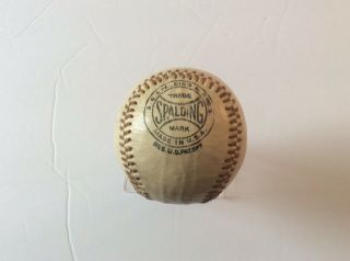 Rare Antique 1910 Spalding Boys’ Favorite No.  12 Baseball 3