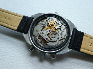Vintage Steel POLJOT STURMANSKIE Men ' s Pilot Chronograph watch from 1980 ' s years 12