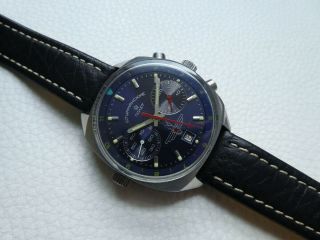 Vintage Steel POLJOT STURMANSKIE Men ' s Pilot Chronograph watch from 1980 ' s years 2