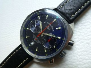 Vintage Steel POLJOT STURMANSKIE Men ' s Pilot Chronograph watch from 1980 ' s years 9
