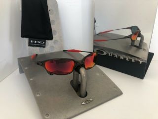 Vintage Oakley Juliet Carbon / Ruby Iridium