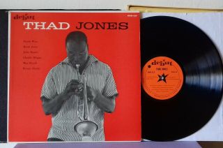 Thad Jones W.  F.  Wess - H.  Jones - Mingus - Roach Debut Mono Orange - Very Rare