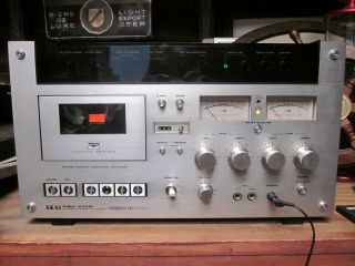 Vintage Akai Gxc - 570d Cassette Recorder