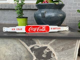 Vintage - Coca Cola Porcelain Sign.