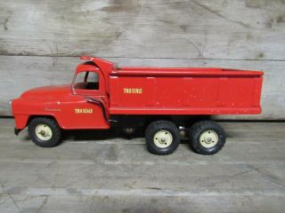Vintage Tru - Scale International Red Dump Truck