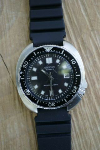 Vintage Seiko 6105 - 8119 With Spare Seiko Divers Band