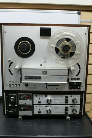 Vtg Dokorder Denki Onkyo Reel To Reel Tape Player Automatic Reverse Japan