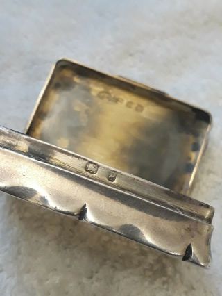 vintage sterling silver pill box 5