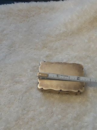 vintage sterling silver pill box 8