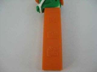 Vintage Horse Pony Pez Dispenser Rare Orange & Green Color Variation No Feet 3