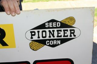 Rare Large Vintage 1950 ' s Pioneer Seed Corn Farm 52 