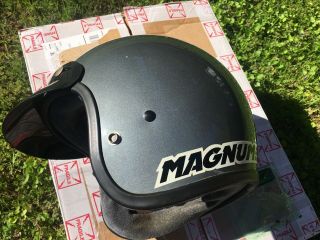 Vintage Bell Manum Motorcycle Helmet