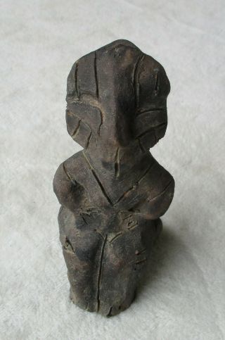 Vinca Culture Ceramic With A Man Extremely Rare