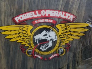 Vintage Powell Peralta Mike McGill Stinger Mini Skateboard Deck 90s 6