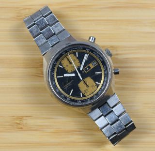 Vintage Seiko 6138 8030 John Player Special Ss Automatic Chronograph Watch