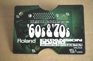 Roland Sr - Jv80 - 08 Vintage Synth Expansion Board - Keyboards Of The 