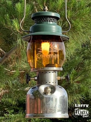 Coleman Single Mantle 242K Kerosene Lantern 9/ 1935 Vintage Camping Survivor 12