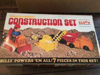 Vintage Billy Blastoff Construction Set Complete Eldon 1969