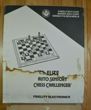 Vintage Fidelity Electronics Elite 4.  0 Auto Sensory Chess Challenger Board