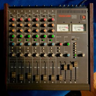Vintage Tascam M - 106 /// 6 Channel Mixer,  2 Band Equalizer,  Quality Preamps