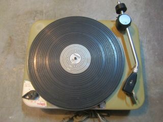 Vintage Thorens Stereo Turntable Td135 Td 135 Record Player