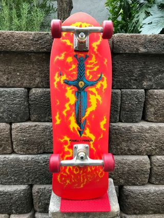 Vintage Tommy Guerrero Powell Peralta Skateoard Nos Santa Cruz Sims Sma Bones