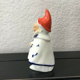 ANTIQUE KARL ENS VOLKSTEDT GERMAN PORCELAIN FIGURINE OLD MAN CAPE RED HAT 3