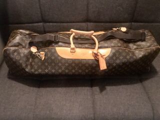 Authentic,  Rare Louis Vuitton — Xl Long Air Plein Duffle Sac Bag — Custom Made