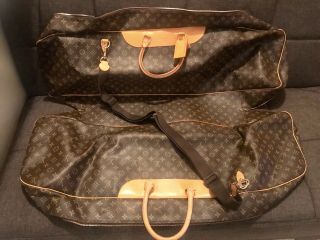 Authentic,  Rare Louis Vuitton — XL Long Air Plein Duffle Sac Bag — Custom Made 3