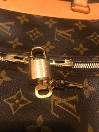 Authentic,  Rare Louis Vuitton — XL Long Air Plein Duffle Sac Bag — Custom Made 9