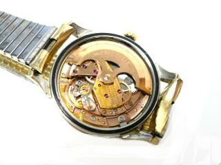 Vintage Omega Gold Cap Automatic Constellation Chronometer Wristwatch 10