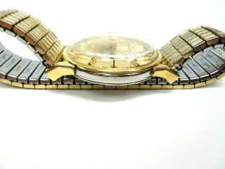Vintage Omega Gold Cap Automatic Constellation Chronometer Wristwatch 4
