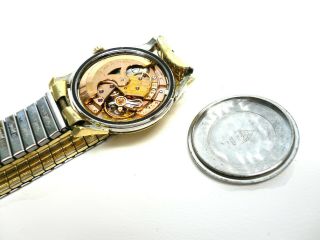 Vintage Omega Gold Cap Automatic Constellation Chronometer Wristwatch 8