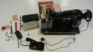 Vintage Pfaff 130 Universal Sewing Machine,  Accessories - For Parts/repair