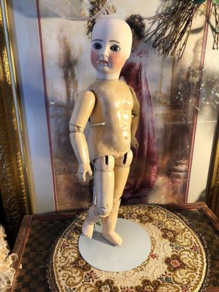 Stunning Antique As Found.  Belton Child Doll Incised 10 W/original Body
