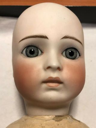 Stunning Antique AS FOUND.  Belton Child Doll Incised 10 w/Original Body 2