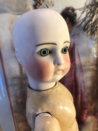 Stunning Antique AS FOUND.  Belton Child Doll Incised 10 w/Original Body 4