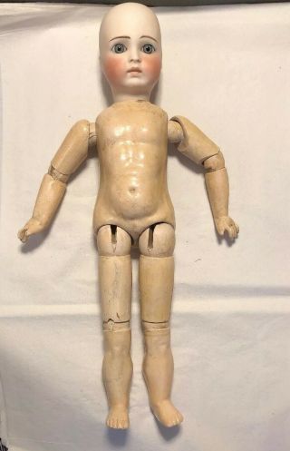 Stunning Antique AS FOUND.  Belton Child Doll Incised 10 w/Original Body 6